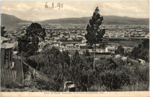 South Dunedin from Caversham Hill - New Zealand