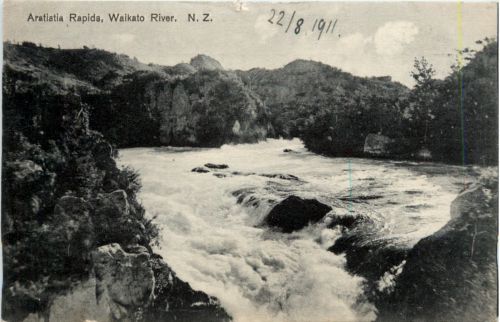 Waikato River - Aratiatia Rapids - New Zealand