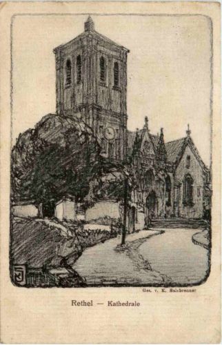 Rethel - Kathedrale - Feldpost