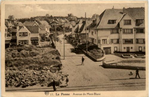 La Panne - Avenue du Mont Blanc