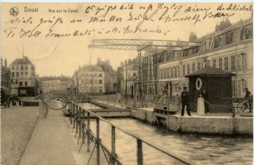 Douai - Vue sur le Canal - Feldpost