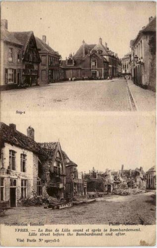 Ypres - LA Rue de Lille