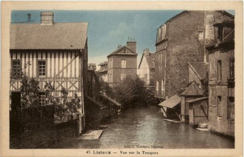 Lisieux - Vue sur la Touques