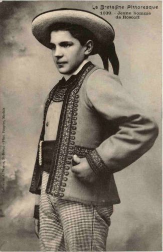 Bretagne - Jeune homme de Roscoff