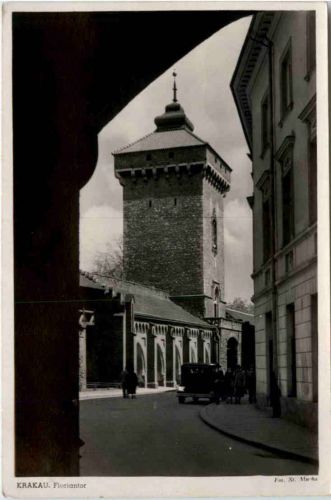 Krakau - Floriantor - Feldpost 3. Reich