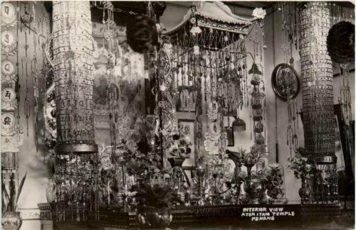 Interior View ayer Itam Temple Penang