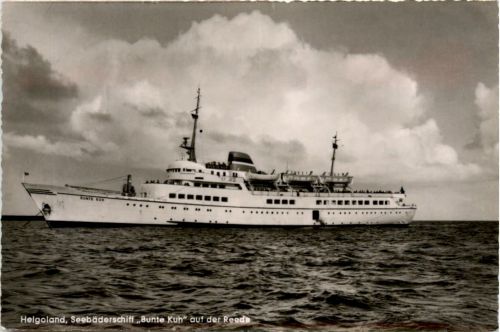 Helgoland - Seebäderschiff Bunte Kuh