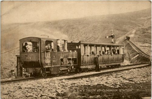 SMT Train at Clogwyn Station - Eisenbahn