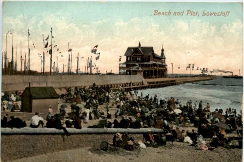 Lowestoft - Beach and Pier