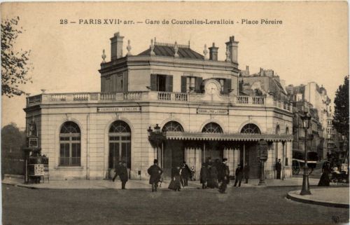 Paris XVII - Gare de Courcelles Levallois
