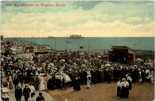 The Highwymen on Brighton Beach