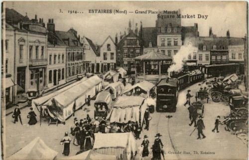 Estaires - Grand Place - Marche