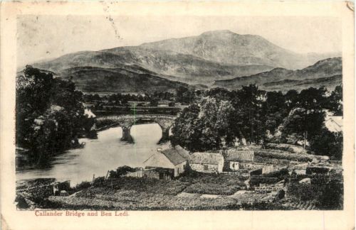 Callander Bridge and Ben Lidi