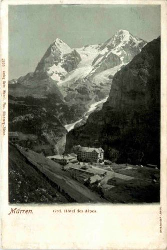 Mürren - Grd. Hotel des Alpes