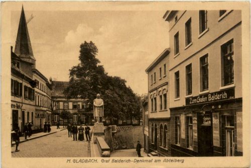 Mönchengladbach - Graf Baldrich-Denkmal