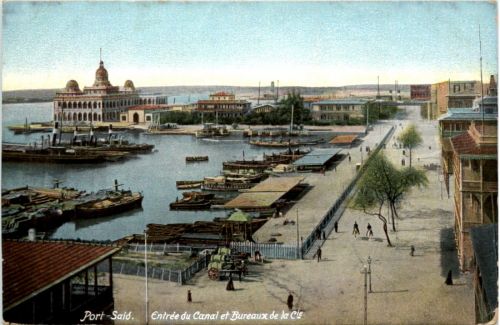 Port Said - Entree du Canal