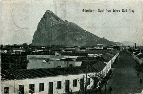Gibraltar - Rock from Linea Bull Ring