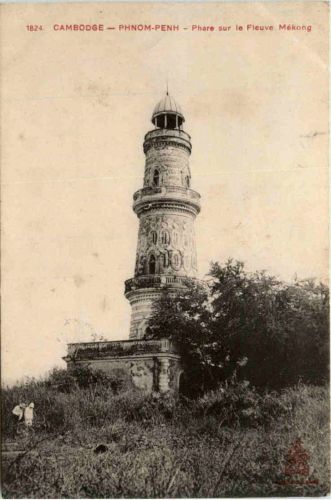 Phnom-Penh - Phare sur le Fleuve Mekong