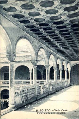 Toledo - Santa Cruz - Galeria alta del Claustro