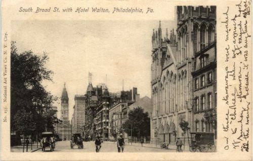 Philadelphia - South Broad with Hotel Walton