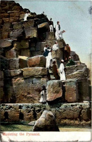 Egypt- Mounting the Pyramid