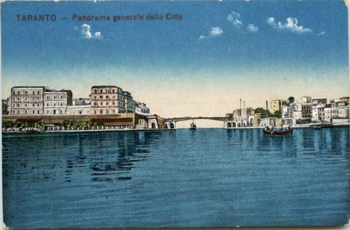 Taranto - Panorama generale della Citta