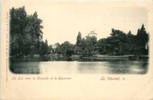 Le Vesinet - Le Lac avec la Cascade