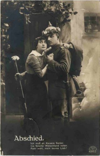 Abschied - 1. Weltkrieg - Feldpost