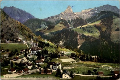 Les Avants et la Dent de Jaman