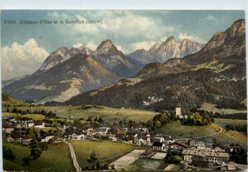 Chateau d Oex et la Gumfluh