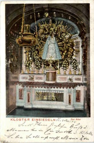 Kloster Einsiedeln - Der Altar