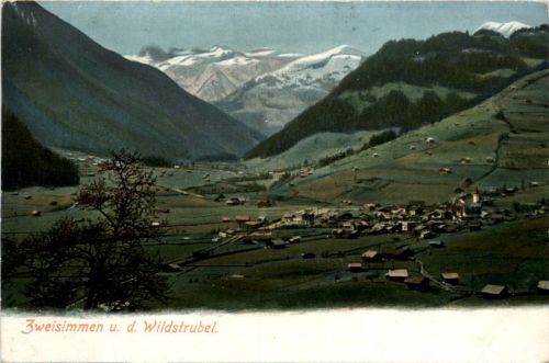 Zweisimmen und der Wildstrubel