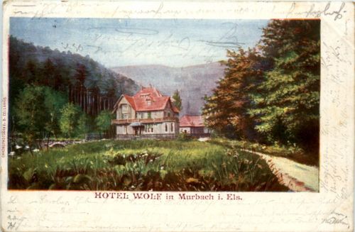 Murbach im Elsass - Hotel Wolf