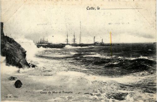 Cette - Coup de Mer et Temtete