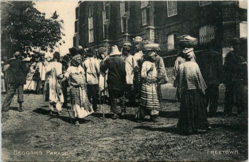 Freetown - Beggars Parade - Sierra Leone