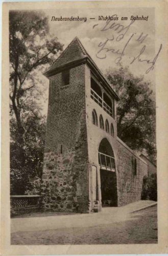Neubrandenburg, Wickhaus am Bahnhof