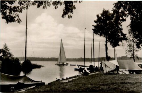 Wendisch-Rietz, kanaleinfahrt in den Scharmützelsee