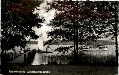 Scharmützelsee, Dampferanlegestelle