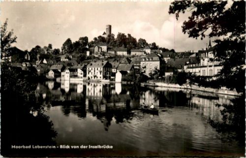 Lobenstein, Blick von der Inselbrücke