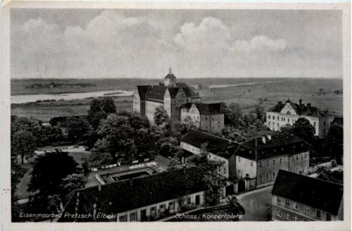 Eisenmoorbad Pretzsch, Schloss, Konzertplatz