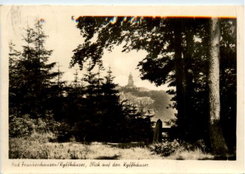 Bad Frankenhausen, Blick auf den Kyffhäuser