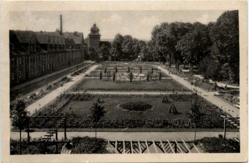 Aschersleben, Rosengarten