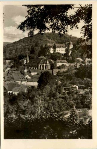 Kurort Stolberg, Teilansicht mit Blick zum Schloss