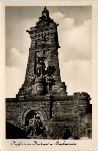Kyffhäuser Denkmal u. Barbarossa