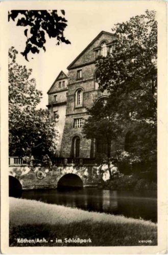 Köthen, Im Schlosspark