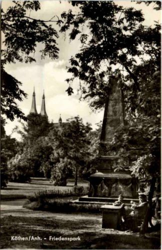 Köthen, Friedenspark