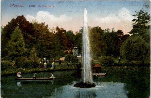 Wurzen, Partie im Stadtpark