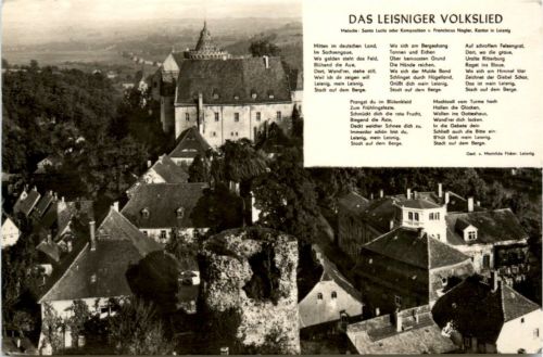 Leisnig, das Leisniger Volkslied