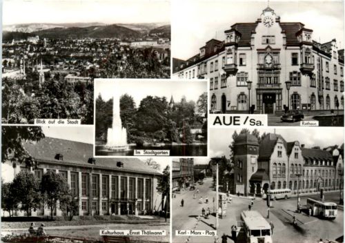 Aue, div. Bilder