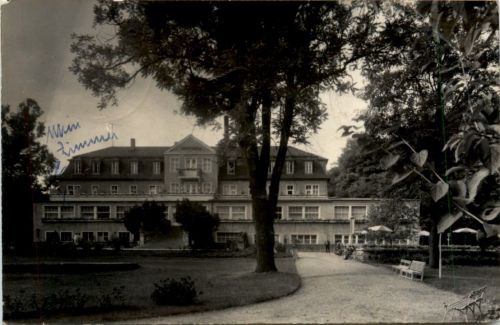 Bad Köstritz, Sanatorium, Aussen-Ansicht